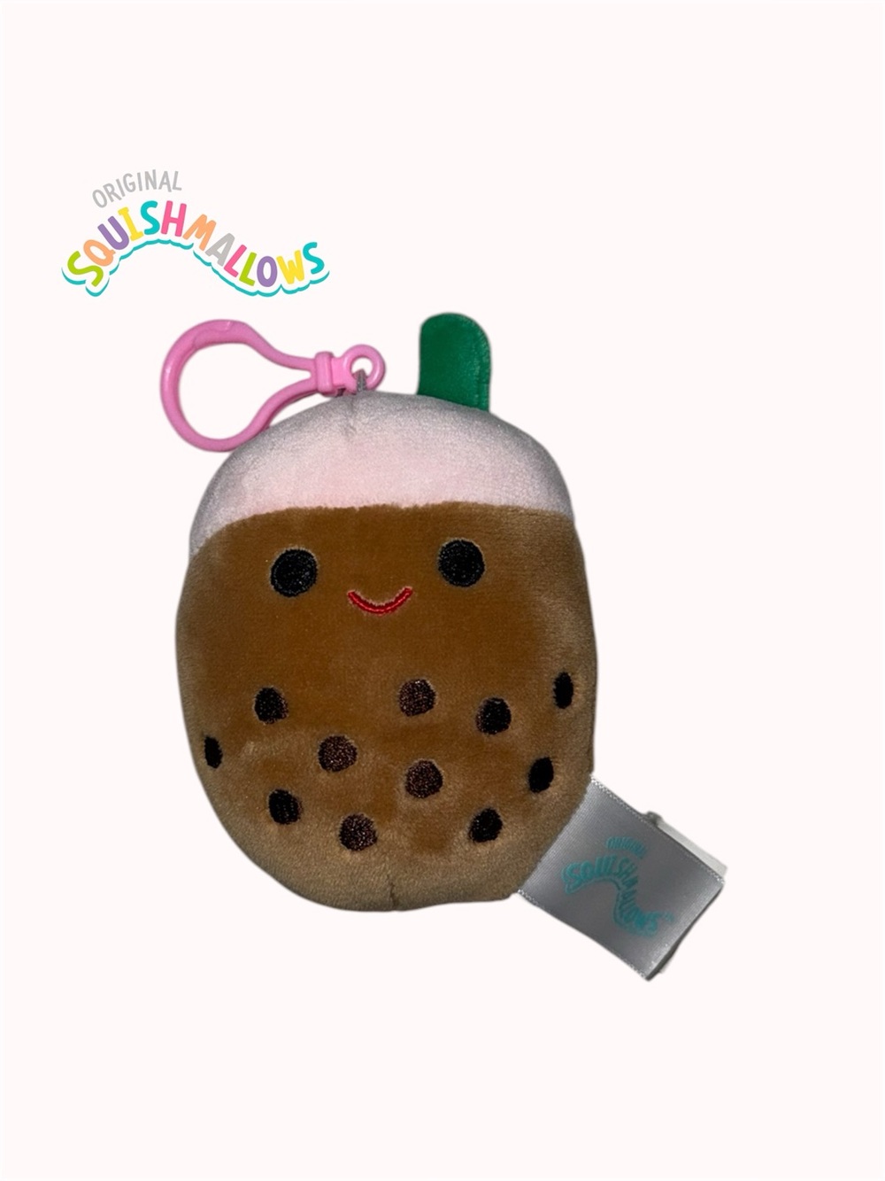 Bernice the boba tea clip Squishmallow